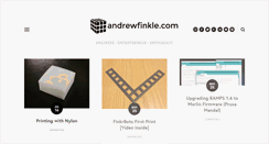 Desktop Screenshot of andrewfinkle.com